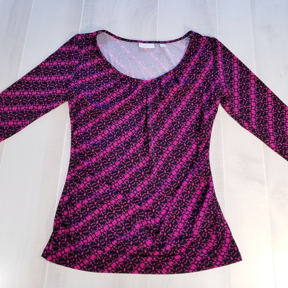 New York and Company Stretch Blouse Size Medium